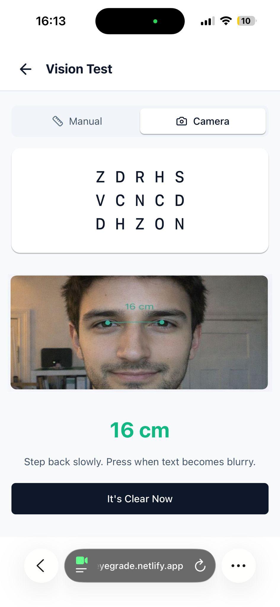 EyeGrade screenshot 1